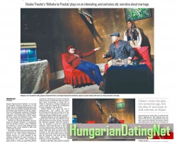 Picture by Russian Drama "Marriage Proposal" News coverage